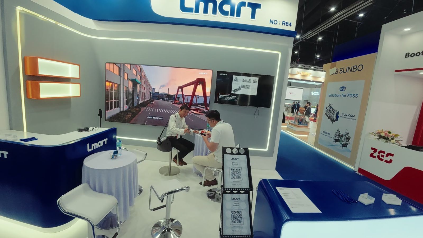 利玛特 Gastech 2026 展台技术交流