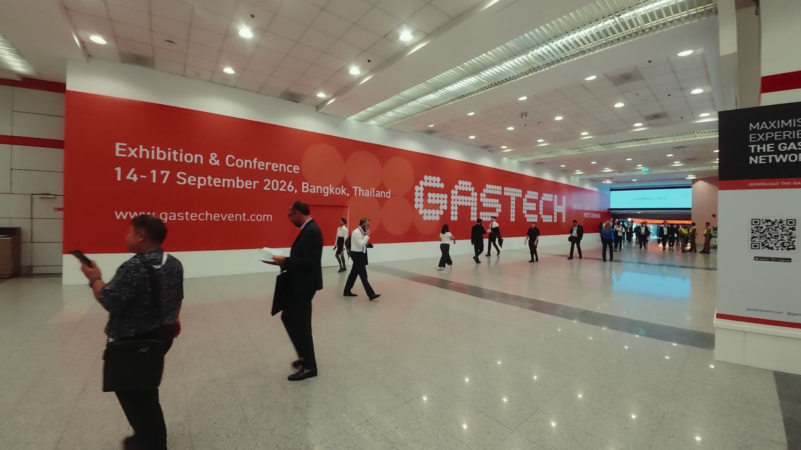 Gastech 2026 曼谷展会主背景墙