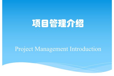 项目管理